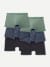 Men's Soft Flex Trunk 6-Pack - Navy Sage Black Mix L
