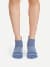 Women's Solids Ankle Socks - blue smoke WO2 [3572]
