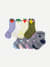Junior Calf Sock 8-Pack - picnic pink mix L