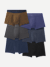 Men's Cotton Modal Blend Trunk 6-Pack - Canteen Indigo Neutral Mix L