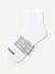 Solid Quarter Socks - White L [8002]