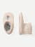 Baby Gripper Slipper - Blush Sand L Front + Side [8518]