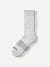 Men's Solids Calf Sock - grey - 3