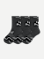 Running Half Calf 3-Pack - Charcoal