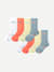 Youth All Sport Calf Sock 8-Pack - Dawn Light Mix L