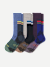 Hiking Calf Sock 3-Pack - botanic blue mix L [10587]
