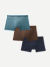 Men's Soft Flex Trunk 3-Pack - Oak Grey Mix L