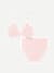 Women's Seamless Triangle Bralette + High Rise Brief - Blush