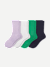 Women's Featherweight Half Calf Sock 4-Pack - Pastel Mix