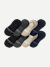 Merino Wool Blend Lightweight No Show Sock 8-Pack - mixed