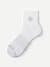 All-Purpose Performance Quarter Socks White Neon Yellow L [7524]