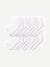 Toddler Lightweight Calf Sock 8-Pack - White