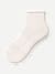 Merino Wool Blend Roll Top Gripper House Socks - Warm Ivory L [7240]