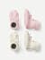 Baby Bow Gripper Slipper 2-Pack - Cloud Pink x Ivory / 6-12 L