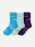 Lightweight Athletic Half Calf Socks - concord mix L [9905]