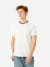 Pima_T-Shirts SS_T-Shirt_-_Crew_Neck_Classic - Soft_White_Midnight_Navy_Ringer MO1 [8525]