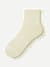 Merino Wool Quarter Socks - light meringue L [7797]