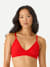 Women's Seamless Triangle Bralette - Red Sky WO1 [7665]