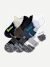 Men's Run Ankle Sock 6-Pack - sea neutrals mix L