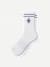 Half Calf Socks - Oyster Blue L [7863]