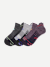 Merino Wool Blend Athletic Ankle Sock 3-Pack- meteor mix L [10199]