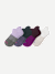 Women's Marl Ankle Sock 4-Pack - chai lavender mix L [10161]