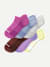 Women’s Two Tone Ankle Sock 6-Pack - Fjord Pink Mix L