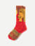 Eric Carle Big Brown Bear Calf Socks - brown bear L [5293]