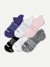 Women's All-Purpose Performance Ankle Sock 6-Pack - pink indigo mix L