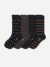 Dress Calf Socks - Diamond Mix L [10264]