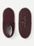 Adult Gripper Slipper - Burgundy Dark Espresso L [6717]