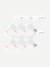 RunPro Ankle Sock 6-Pack - white L