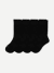 Men's Dress Calf Sock 4-Pack - black - 1