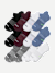 Men's All-Purpose Performance Ankle Sock 12-Pack - blue smoke mix L