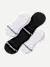 Women's Mid-Cut No Sock 4-Pack - Black White Mix