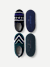 Men's Gripper Slipper 2-Pack - Black x Teal Pine L