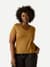 Women's Classic Fit Pima Cotton V-Neck T-Shirt - Canteen WO1 [8738]