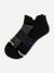 Lightweight Athletic Ankle Socks - Black - L [7752]