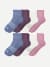 Women's Quarter Sock 8-Pack - Plum Shadow Mix L