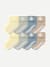 Baby Gripper Sock 8-Pack (6-12 Months) - Yellow Fern Mix L