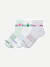 Women's All-Purpose Performance Quarter Sock 3-Pack - white foam green mix