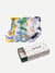 Junior Celebration Calf Sock 4-Pack Gift Box - Tie-Dye Mix L [8915]