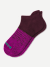 Women's Ankle Socks - Berry Plum L [9813]
