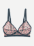 Women's SoftMesh Bralette - pebble floral print L [9343]