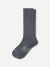 Modern Rib Calf Socks - Smoke L [7406]