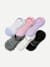 Women's Performance Cushioned No Show Sock 6-Pack - Lavender Lily Multi Mix L