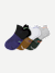Running Ankle Socks - grey indigo mix [9898]