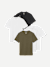 Men's Pima Cotton Slim Crew Neck T-Shirt 6-Pack - Canyon Core Mix L