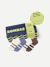 Men's Celebration Ankle Sock 4-Pack Gift Box - Father's Day L