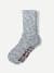 Summer Slub Half Calf Socks - Sea Storm L [10392]